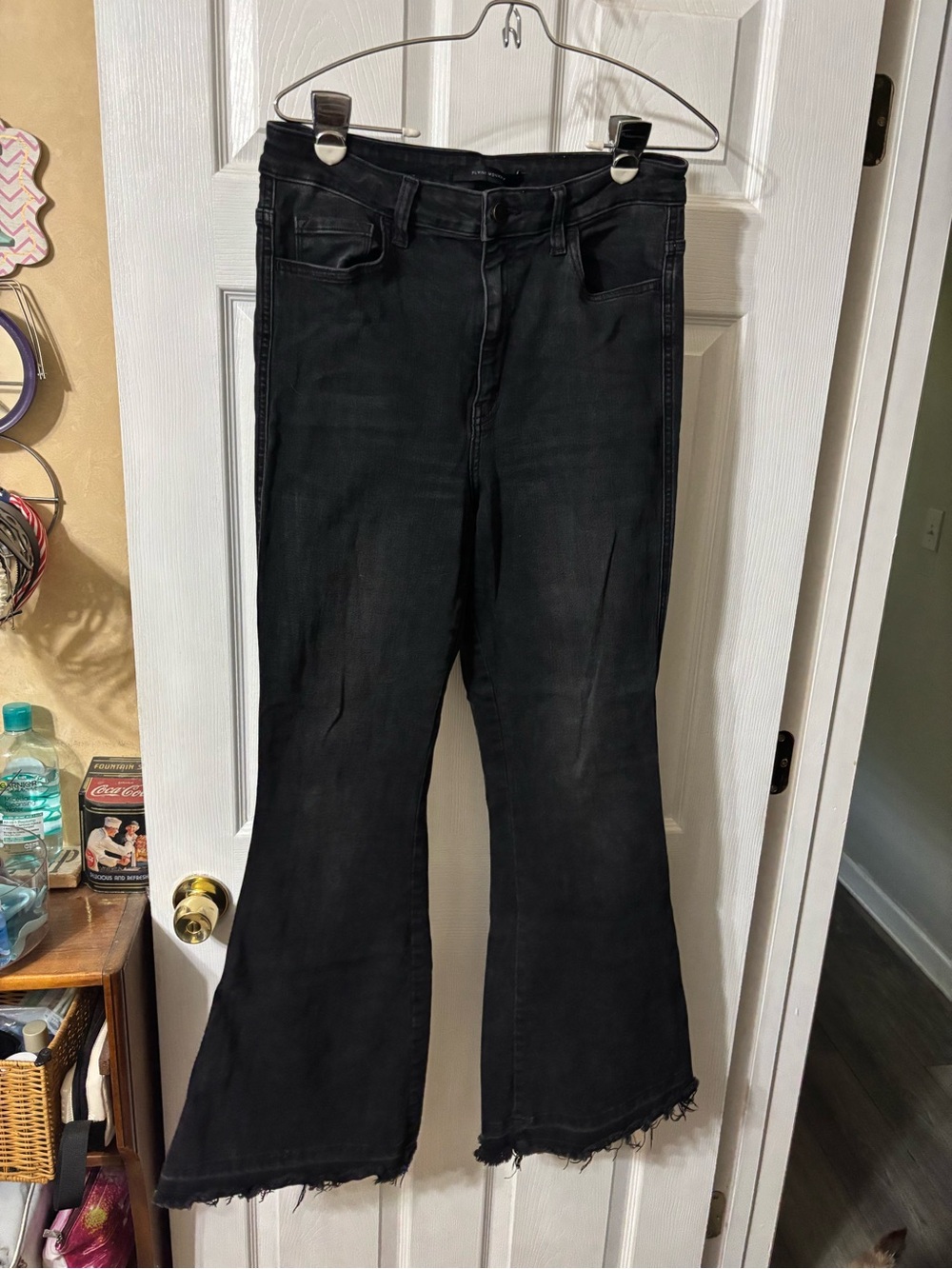 Flying Monkey Black Flare Jeans Size 30